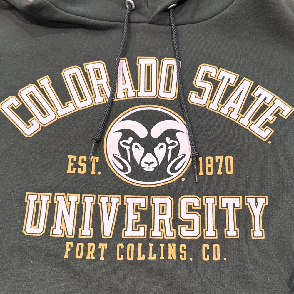 Champion Dark Green Colorado State University Sweater